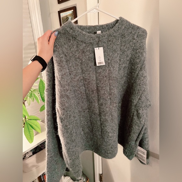 Topshop Sweaters - Gray Topshop Sweater